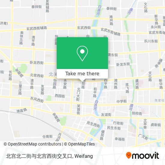 北宫北二街与北宫西街交叉口 map