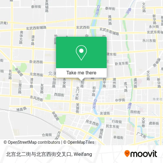 北宫北二街与北宫西街交叉口 map