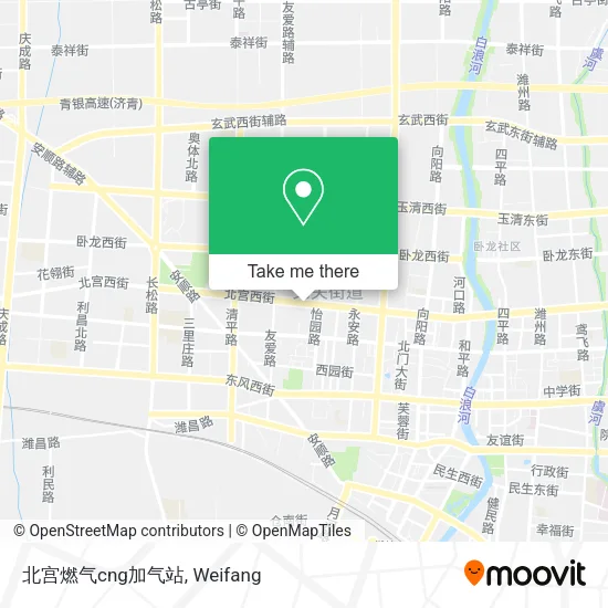 北宫燃气cng加气站 map
