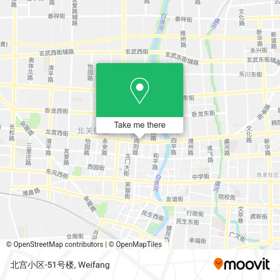 北宫小区-51号楼 map