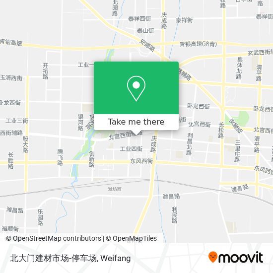 北大门建材市场-停车场 map