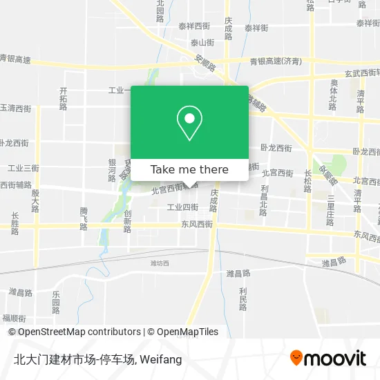 北大门建材市场-停车场 map