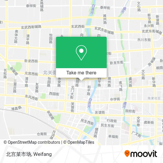 北宫菜市场 map