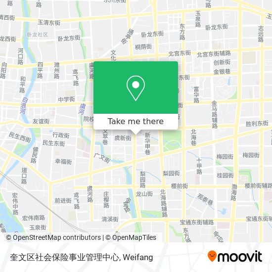 奎文区社会保险事业管理中心 map