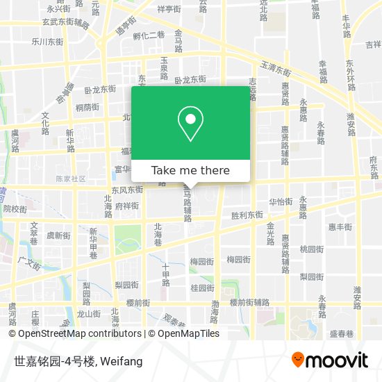 世嘉铭园-4号楼 map
