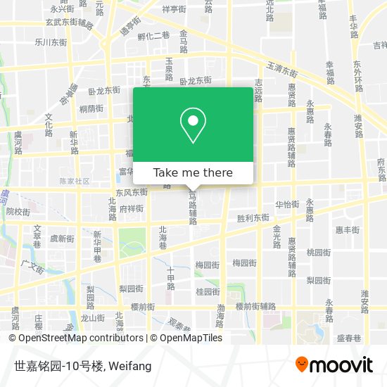 世嘉铭园-10号楼 map