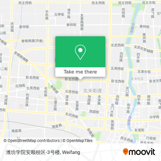 潍坊学院安顺校区-3号楼 map