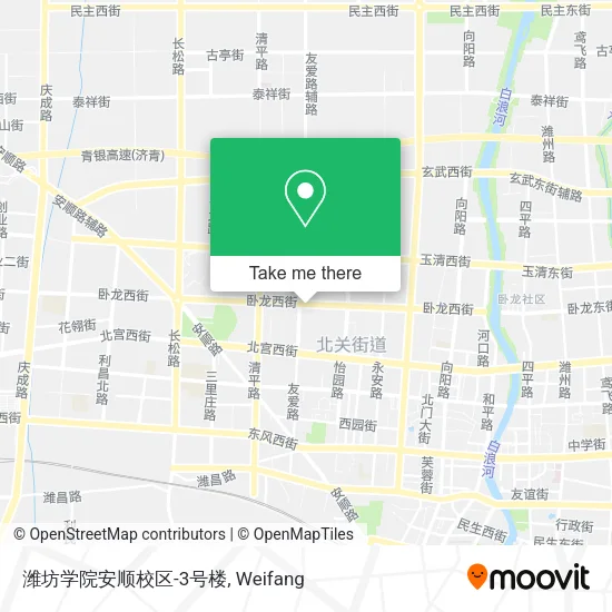 潍坊学院安顺校区-3号楼 map