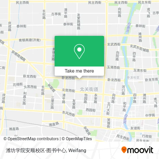 潍坊学院安顺校区-图书中心 map