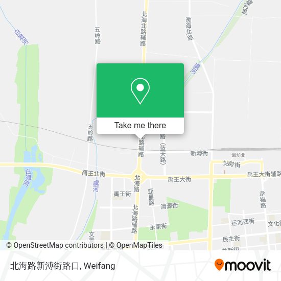 北海路新溥街路口 map