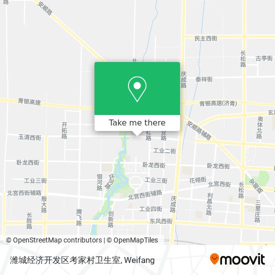 潍城经济开发区考家村卫生室 map