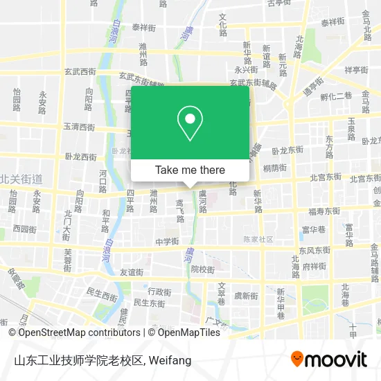 山东工业技师学院老校区 map
