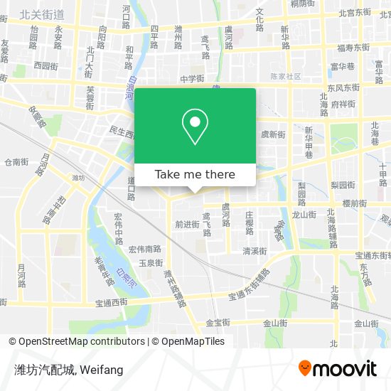 潍坊汽配城 map