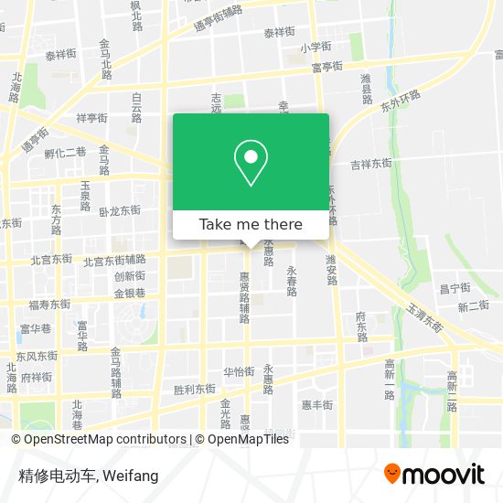 精修电动车 map