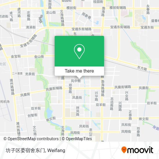 坊子区委宿舍东门 map