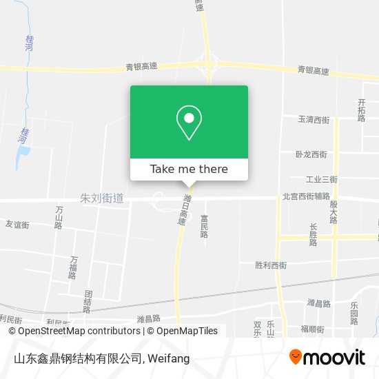 山东鑫鼎钢结构有限公司 map