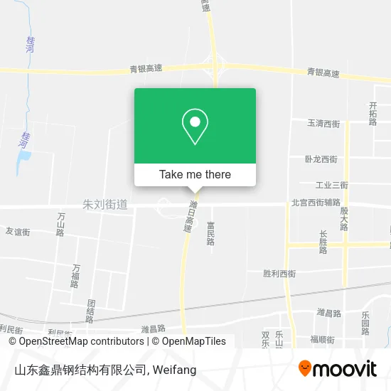 山东鑫鼎钢结构有限公司 map
