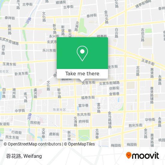 蓉花路 map