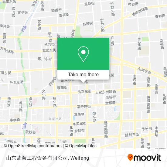 山东蓝海工程设备有限公司 map