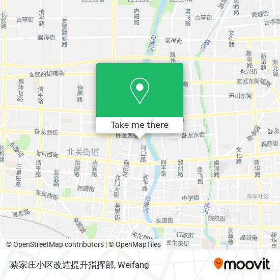 蔡家庄小区改造提升指挥部 map