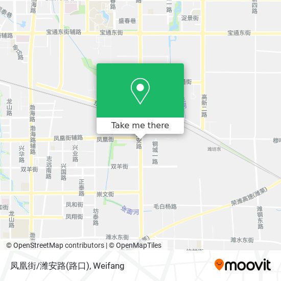 凤凰街/潍安路(路口) map