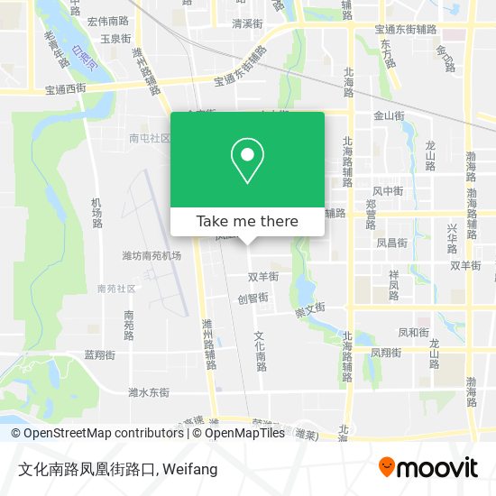 文化南路凤凰街路口 map