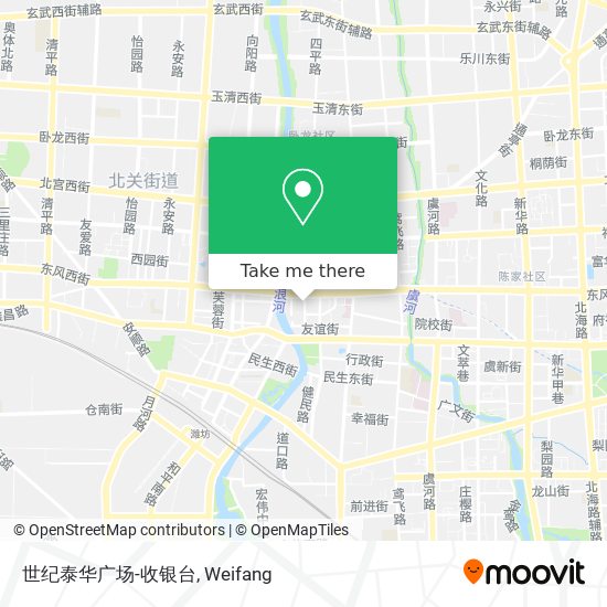 世纪泰华广场-收银台 map