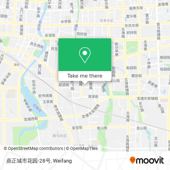 鼎正城市花园-28号 map