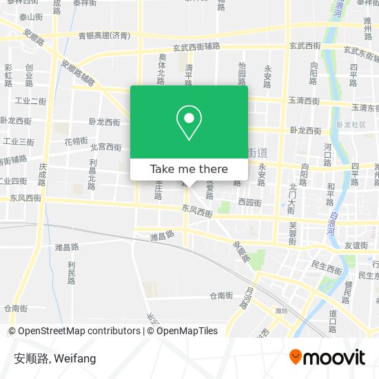 安顺路 map
