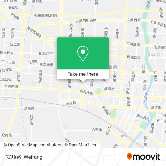 安顺路 map