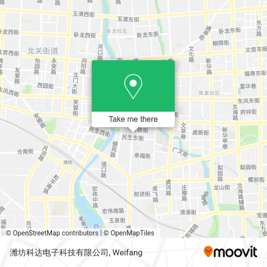 潍坊科达电子科技有限公司 map