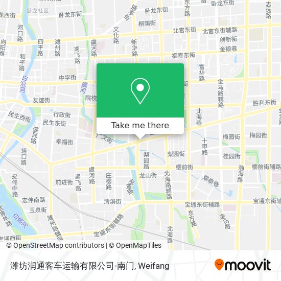潍坊润通客车运输有限公司-南门 map