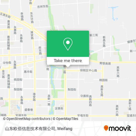 山东欧佰信息技术有限公司 map