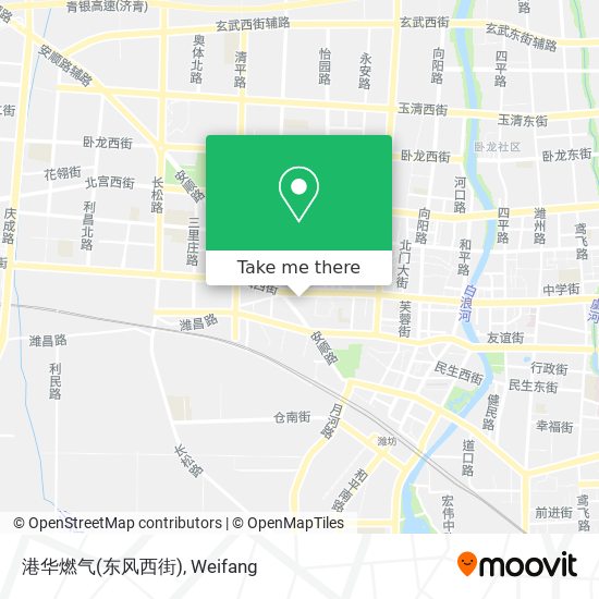港华燃气(东风西街) map
