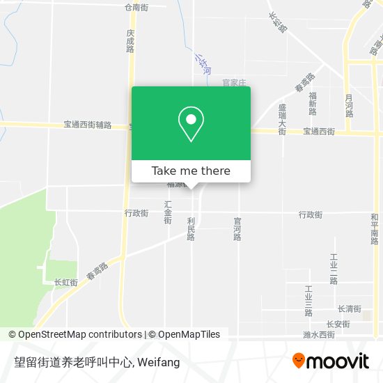 望留街道养老呼叫中心 map