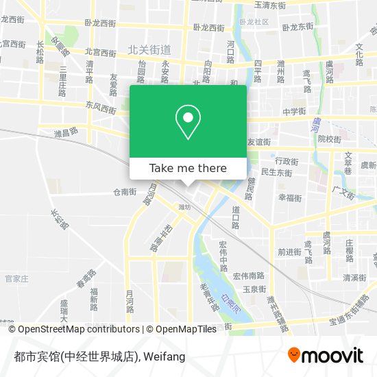 都市宾馆(中经世界城店) map