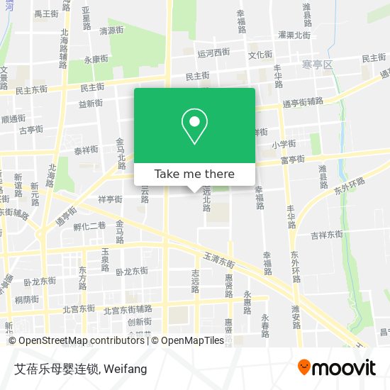 艾蓓乐母婴连锁 map