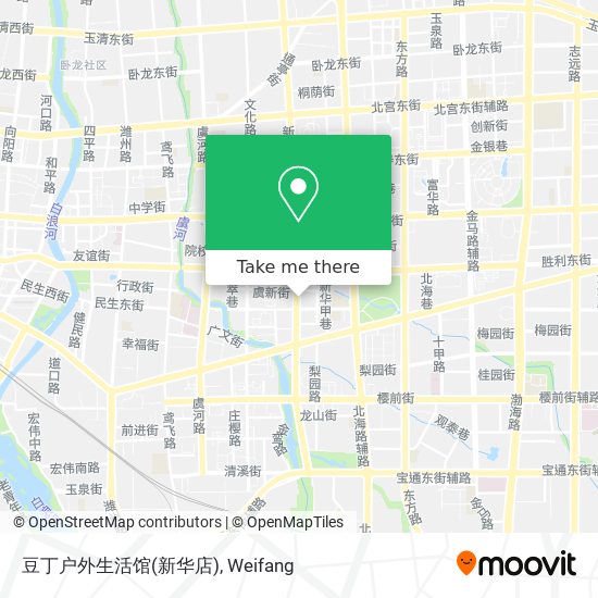 豆丁户外生活馆(新华店) map