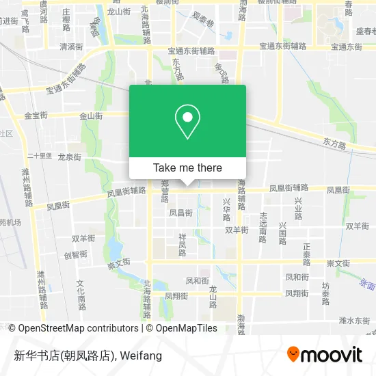 新华书店(朝凤路店) map