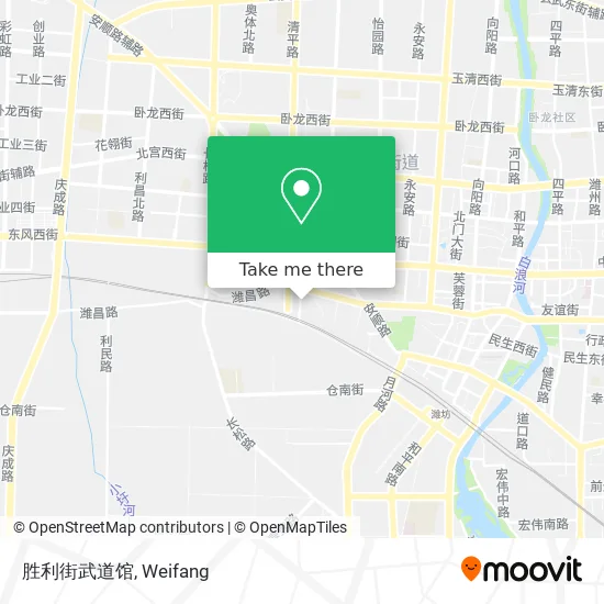 胜利街武道馆 map