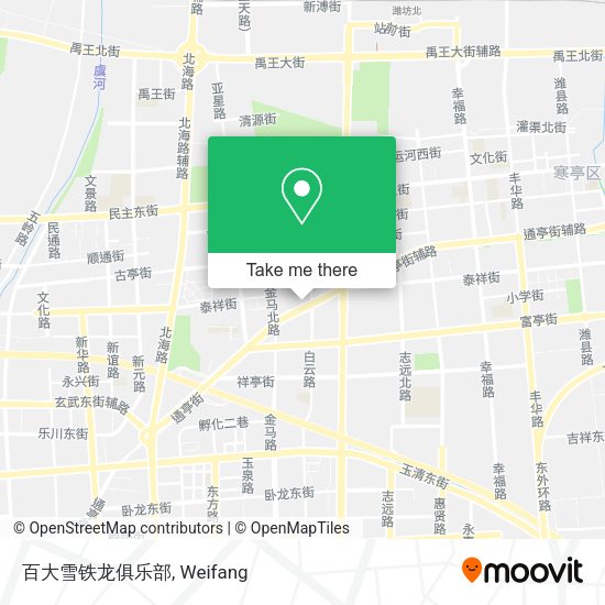 百大雪铁龙俱乐部 map