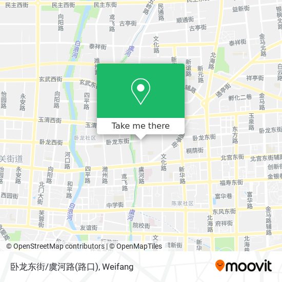 卧龙东街/虞河路(路口) map