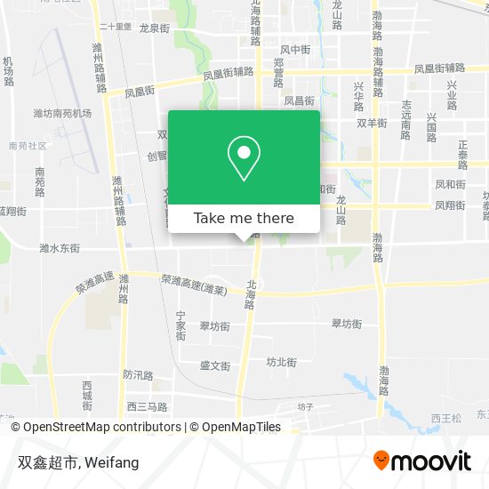双鑫超市 map