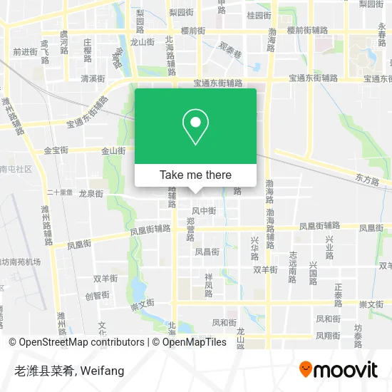 老潍县菜肴 map