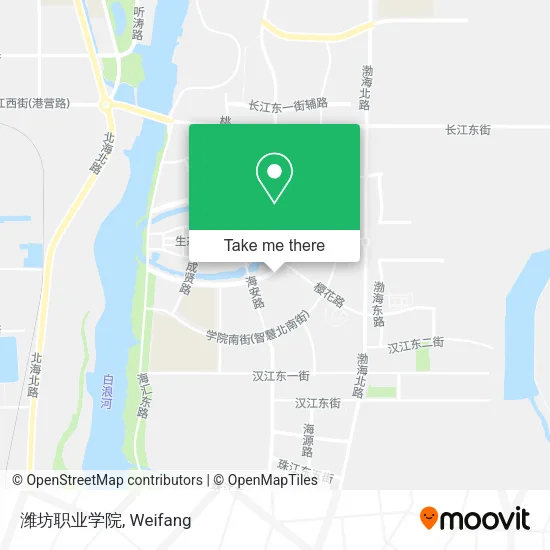 潍坊职业学院 map