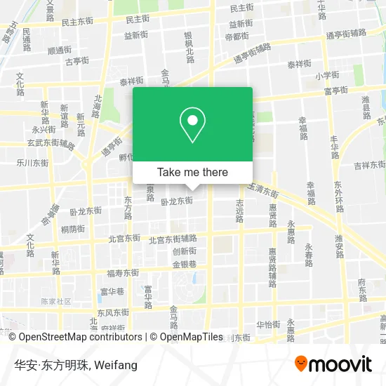 华安·东方明珠 map