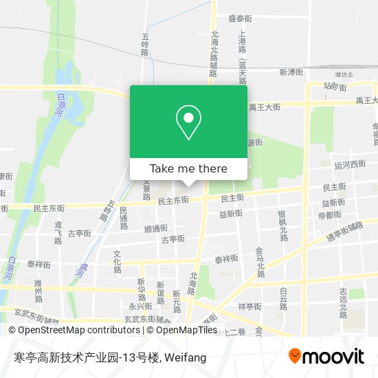 寒亭高新技术产业园-13号楼 map