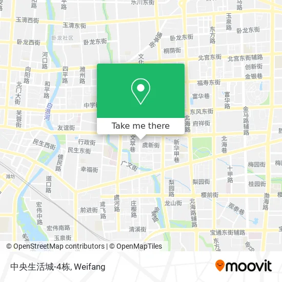 中央生活城-4栋 map
