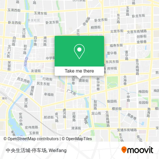 中央生活城-停车场 map