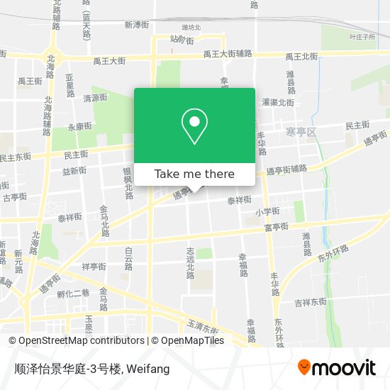 顺泽怡景华庭-3号楼 map